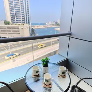 Stylish 1 Bedroom With Sea View - Sunset View Дубай